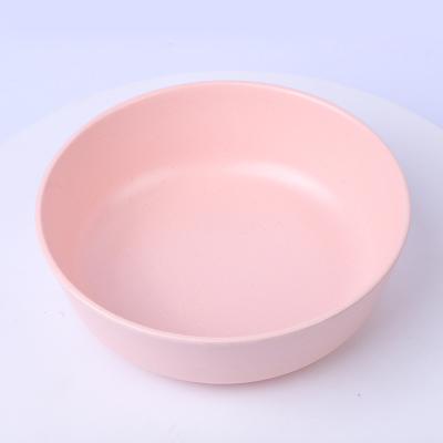 China Cheap Modern Wholesale Biodegradable Tableware Bamboo Fiber Rolls Eco-Friendly Home Kitchen Noodle Food Bamboo Salad Bowl for sale