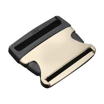 China Custom Factory Zinc Metal Buckle For Backpack Metal Insert Bag Buckle for sale