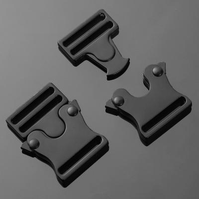 China ZINC Metal Bag Buckle Strap Adjust Buckles Plastic Side Release for sale