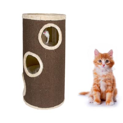 China Wholesale Viable Cat Tree Tower from Cat Jumping Toy Scratching Climbing for sale