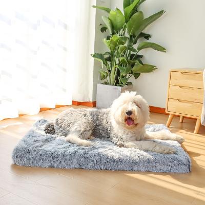 China Modern Sleek Luxury Felt Viable Around Eco-Friendly Design Big Large Bunk Bedroom Bed Dog Cat Bed for sale