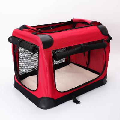 China Sustainable Wholesale Foldable Sports Style Eco-Friendly Waterproof Pet Carrier for sale