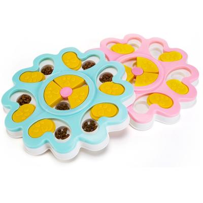 China Wholesale Custom Viable Dog Puzzle Toy Dog Educational Toy Pet Treat Bowl for sale