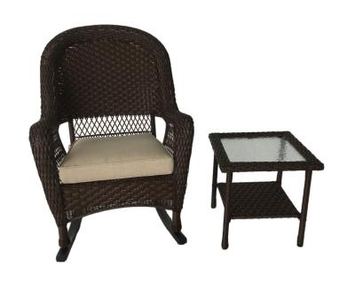 China Silla de patio lavable y mesa Sofá único exterior resistente a los rayos UV en venta