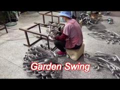 metal outdoor hanging swing chairs for home garden outdoor activities