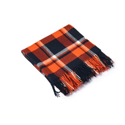 China Stylish and warm high-grade super soft looks like cashmere multi-functional split atmosphere elegant shawl for sale