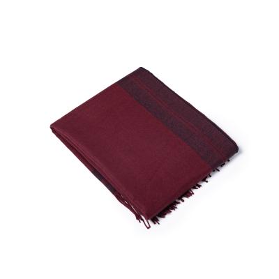 China Elegant and warm winter seen warm practical thickening soft shawl throw multifunctional split blanket for sale