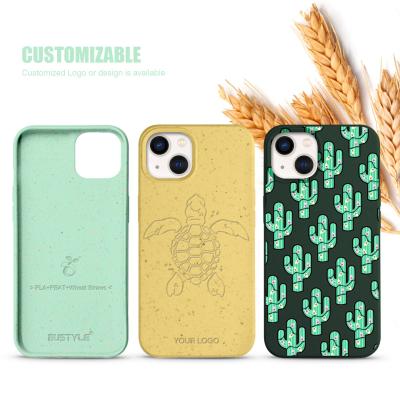 China Shockproof Anti-drop Phone Cover For iPhone Xs 11 Pro Max Case High Quality 100% Compostable Eco-friendly Biodegradable 12 13 Phone Case for sale