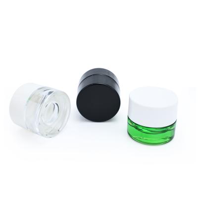 China High end custom personal care printing 5ml logo smell proof stash jar cbd flower container child proof jar for sale