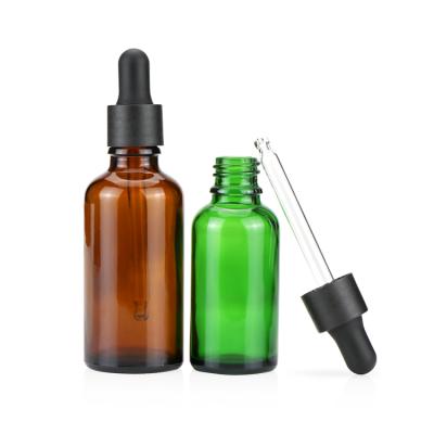 China Personal Care Cosmetic Packaging Glass Bottles Making 30ml 50ml 100ml Essential Oil Dropper Bottle for sale