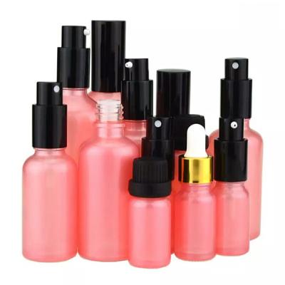 China High Quality BEAUTY Small Pet Spray PACKAGING Plastic Spray Bottle Perfume Liquid Container Packaging 10ml 20ml 30ml 50ml for sale