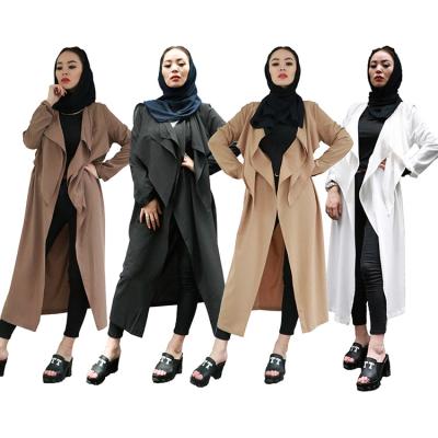 China High Quality Arab Women's Anorak Abaya A New Fashion Canvas Women Wear for sale