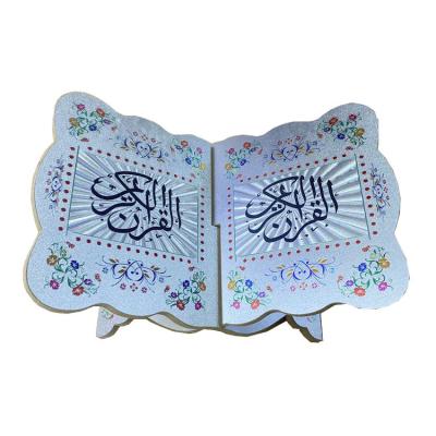 China Handmade Quran Koran Eid Ramadan Religious Book Stand Holder holy for Islamic book holder gift for sale