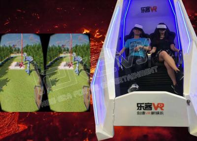 China 360 Degrees Rotating Virtual Reality Pods Double Seats With Rich VR Games for sale