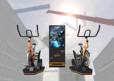 China Bici de la aptitud de LEKE X-RIDER VR, bicicleta estática de la realidad virtual para los parques temáticos en venta