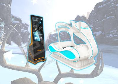 China Indoor Amusement Virtual Reality Skiing / 9D VR Ski Game Machine Logo Customized for sale