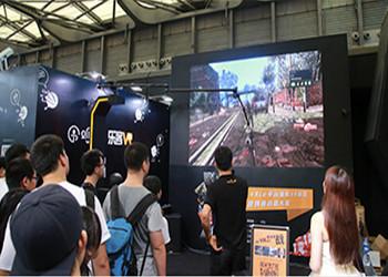 Cina Piattaforma di camminata nera dell'arancia VR, spazio di realtà virtuale dell'ESPLORATORE HTC VIVE di LEKE in vendita