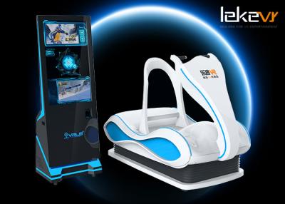 China Leke Sledge VR Skiing Machine Exciting Snow Multiplayer Game Virtual Reality for sale