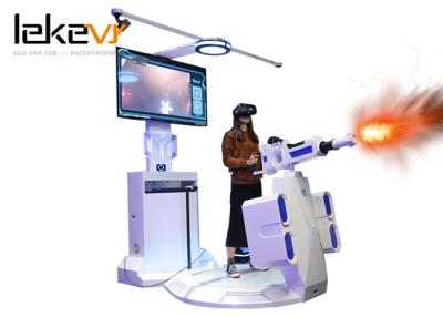 China Multi Player Virtual Reality Shooting Simulator / 9d VR Equipment Standing Arcade Games Machines for sale