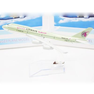 China 1/400 16cm de Vliegtuigen Modeluitrustingen van het Legeringsmetaal, Qatar Airways-de Vliegtuigen Modelspeelgoed van de Luchtvaartlijnpassagier Te koop