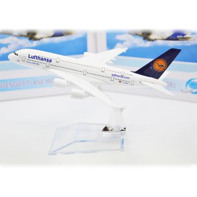 China Van de het Vliegtuigschaal van Lufthansa B737 van het de Modellenmetaal de Luchtvaartmemorabilia Te koop