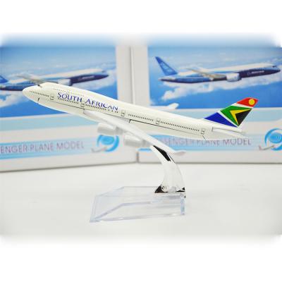 China Souvenir South African Airplane Scale Models Diecast  Fancy for sale