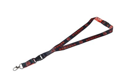 China NFL Lanyards Heat Transfer Printing , Cincinnati Bengals Lanyard Promotional Gift Items for sale