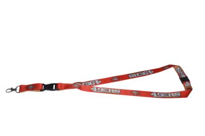 China Brand New NFL San Francisco 49ers Black Lanyard for sale