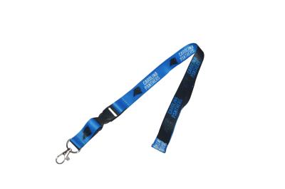 China Promotional Custom Carolina Panthers Lanyard Keychain NFL for Hang medals for sale