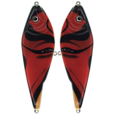 China Ourdoor fishing motion type jerk 12cm hardbait 50g hard fishing artificial fishing lures bait wholesale chinese lures goods for sale