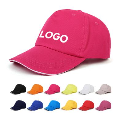 China COMMON Wholesales 2022 Logo Man Custom Embroidered Velcro Printed Polyester Washed Sports Baseball Caps Gym Running Hats For Male for sale