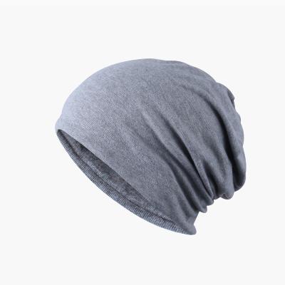 China New Design Fashion Women's COMMON Custom Flexible Drop Hats Colors Cotton Winter Hat Stylish Loose Beanies for sale