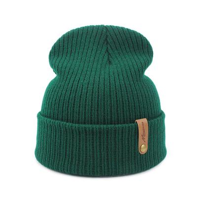 China New Design Outdoor Fashion Women's COMMON Flexible Drop Hats Wholesale Custom Colorful Winter Hat Knitted Beanies for sale