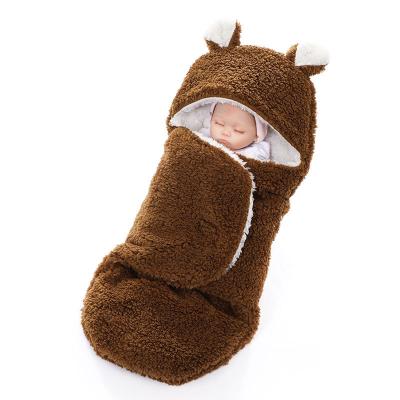 China Feiyou Portable Wholesale New Baby Wrap Solid Blanket Newborn Baby Blanket Wrap Wrap for sale