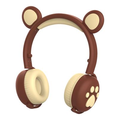 China New Headband Unicorn Cartoon Head-mounted Quicksand Folding Painted Headphones for sale