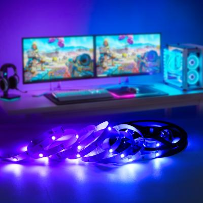 China LANDSCAPE RGB RGBW SMD 5050 Flexible LED Strip RGB Waterproof Led Strip Lights With IP20 44 Head IR Remote Control for sale