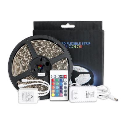 China LANDSCAPE China 24 Keys Remote Controller RGB SMD 5050 RGB LED Kit Waterproof Flexible Light Strips for sale