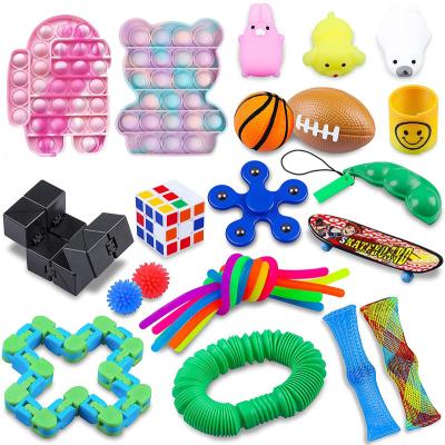 China Worry Relife 25 Pcs Wiggle Toys Pack Set Noise Wiggles Toy Sets Packs, Wiggle Person Toys Pack Relaxation and Anti-Anxiety Tools for sale