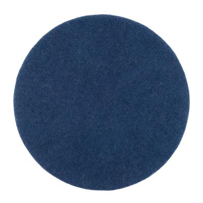 China 2022 PORTABLE New Hot Selling Navy Round Felt Chair Cushion Memory Sponge Pad Soft Comfortable Felt Chair Pad Cushion for sale