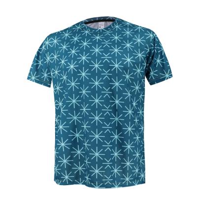 China Wholesale QUICK DRY custom graphic printing cheap custom t-shirt prices oversized 100% polyester men's t-shirt for sale