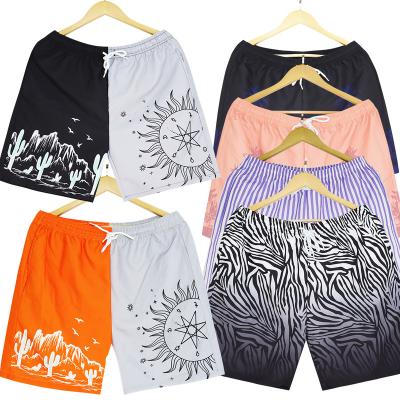 China Custom QUICK DRY Polyester Beach Shorts Mens Surfing Board Swimwear Short Swimsuit Swimming Shorts for sale