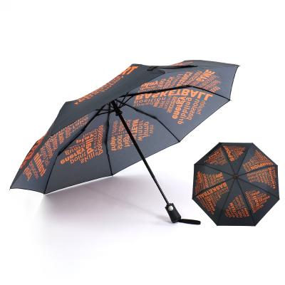 China Minimalist Portable Automatic Close Close 3 Button Umbrella With Digital Printing For All Season for sale