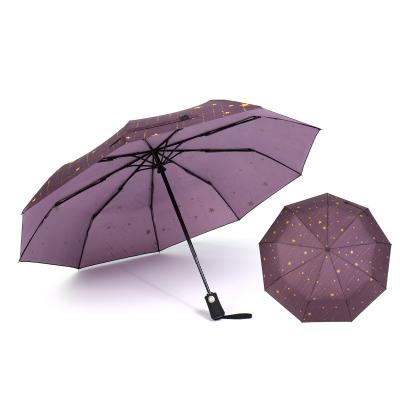 China Minimalist fast delivery 3 times sublimation auto open narrow design fancy umbrella new for travel for sale