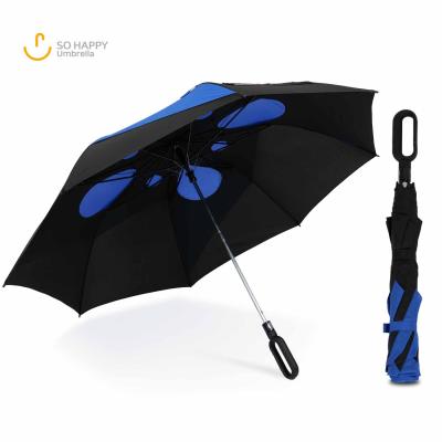 China Minimalist OEM Premium 2 Fold Large Windproof Umbrella Umbrella For Sale Hands Free Umbrella 30inch for sale