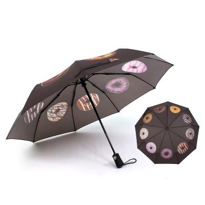 China Wholesale Promotion Custom Logo Brand Name Printing Automatic Sale Designer Rustic Hot Open Cute Pattern Umbrella for sale