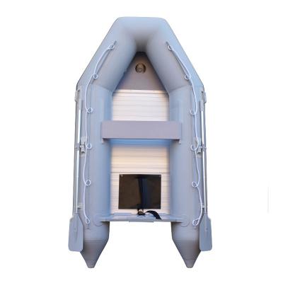 China High Quality CE Inflatable PVC Rowing Fishing Boats Canoe Kayak 12 Air Deck Bottom Boat Kayak For Sale for sale