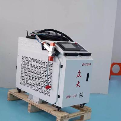 China Portable High Power Aluminum Alloy Welding Bead Cleaning Machine 1000w 1500w Stainless Steel Handheld Laser Cleaning Machine for sale