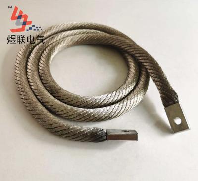 China Subway Tinned Flexible Copper Stranded Shunt for sale