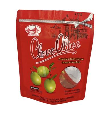 China Disposable Logo Design UV Printing Custom Stand Up Packaging Bag For Dried Fruits And Nuts for sale