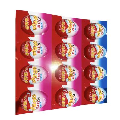 China Wholesale Funny Cartoon Toy Candy Pvc Chocolate Surprise Egg Packaging Moisture Proof Film From China Manufacturer for sale